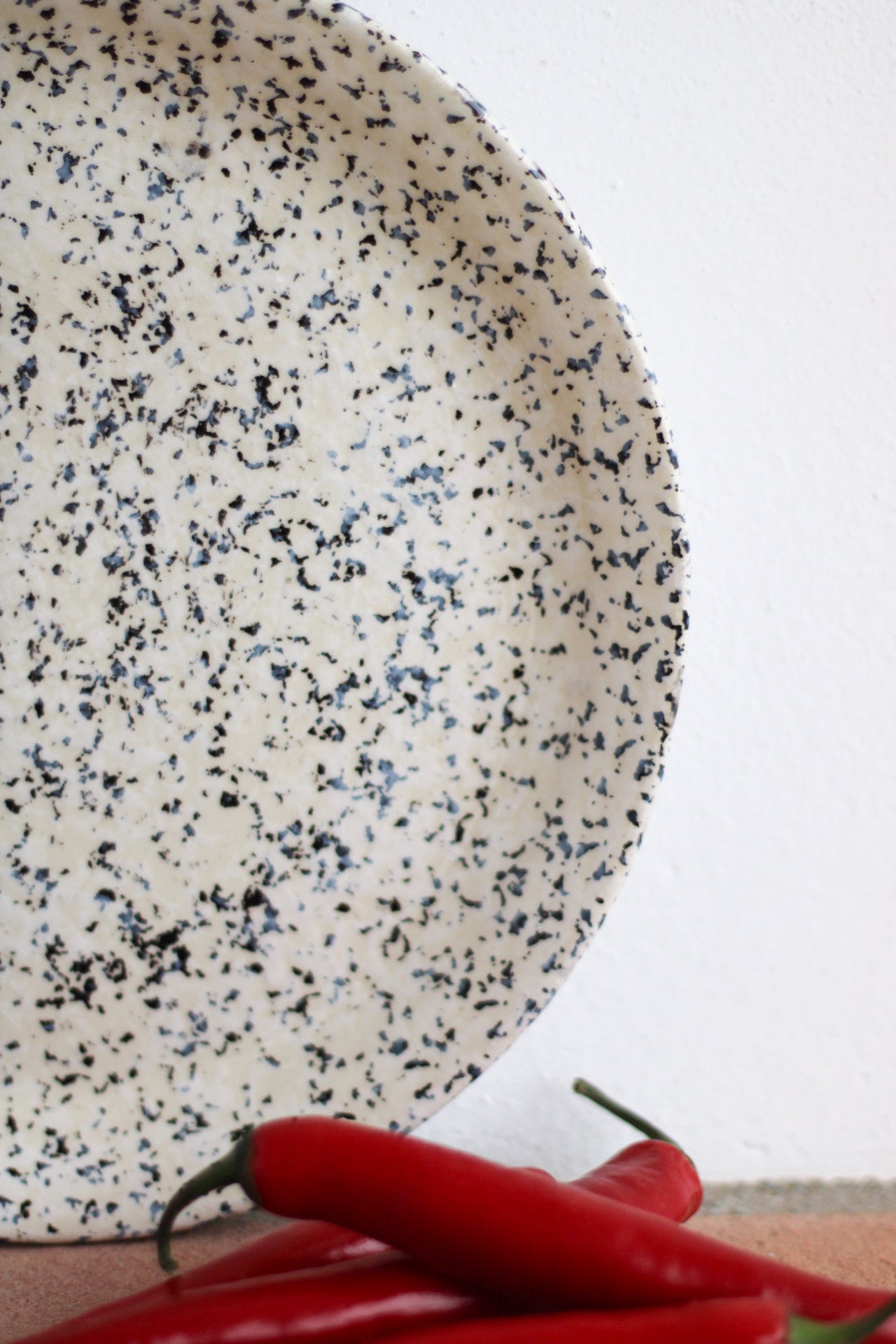 Granite Shallow Pasta Plate