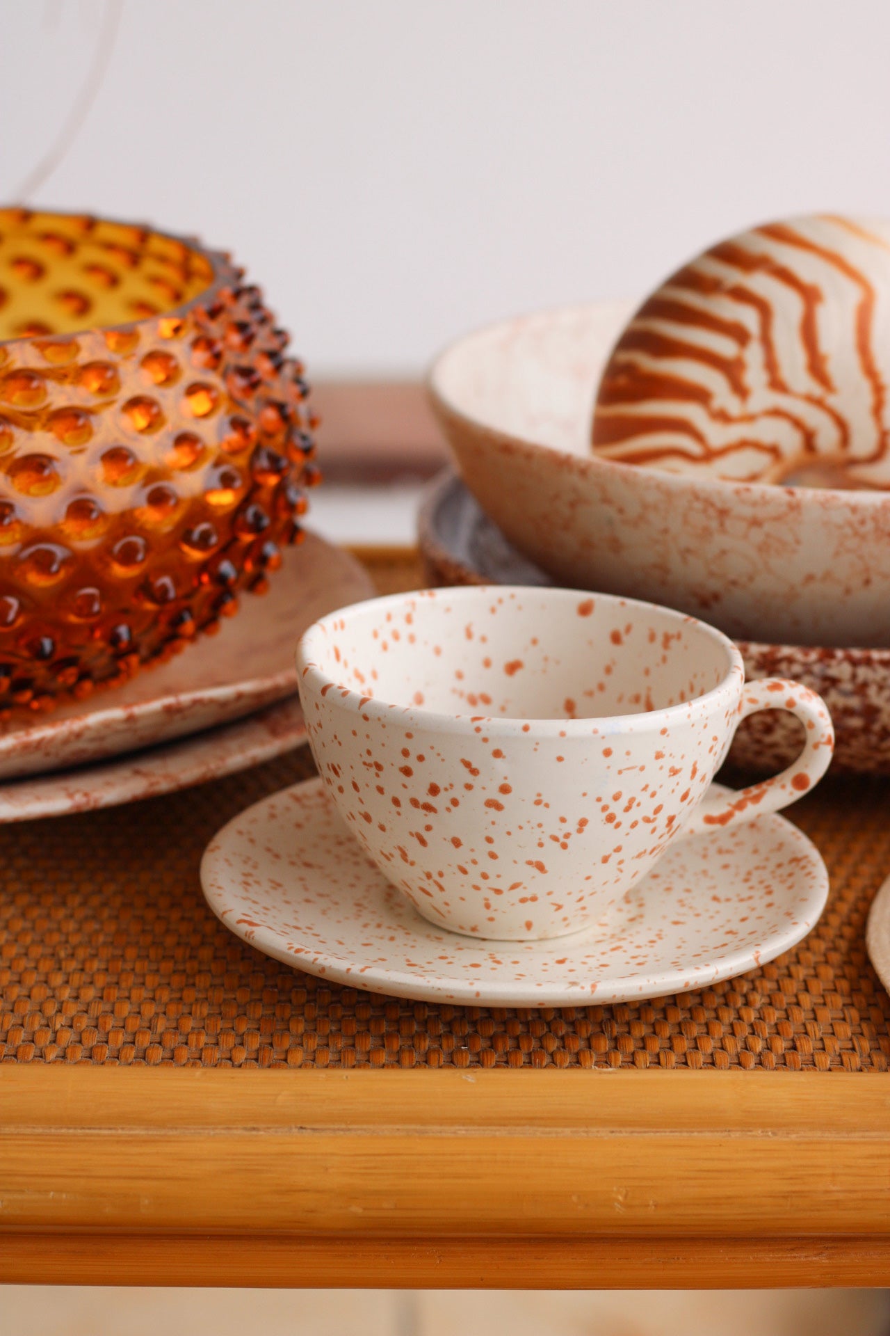 Terazzo Saucer Plate