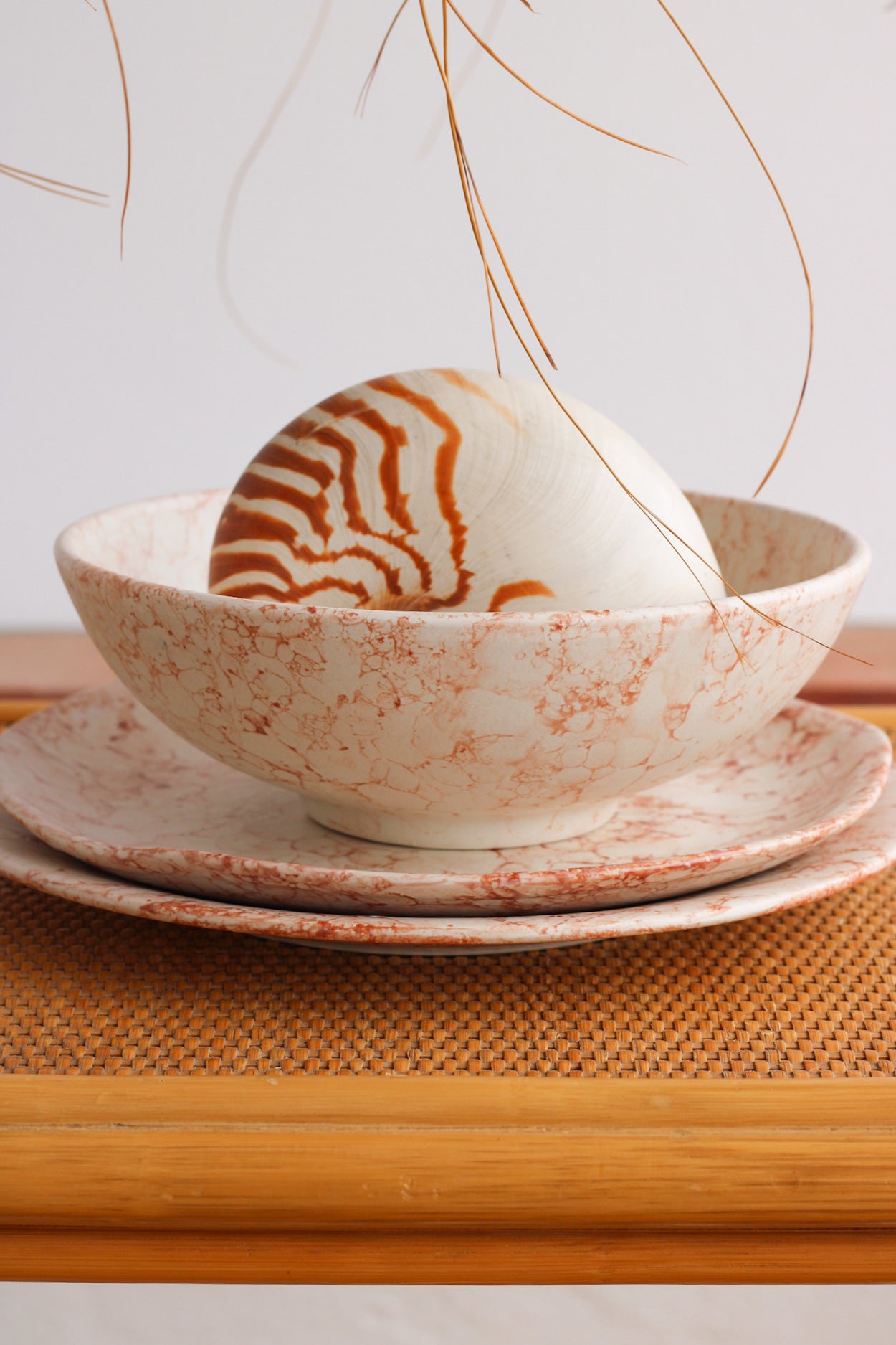Marble Wide Bowl