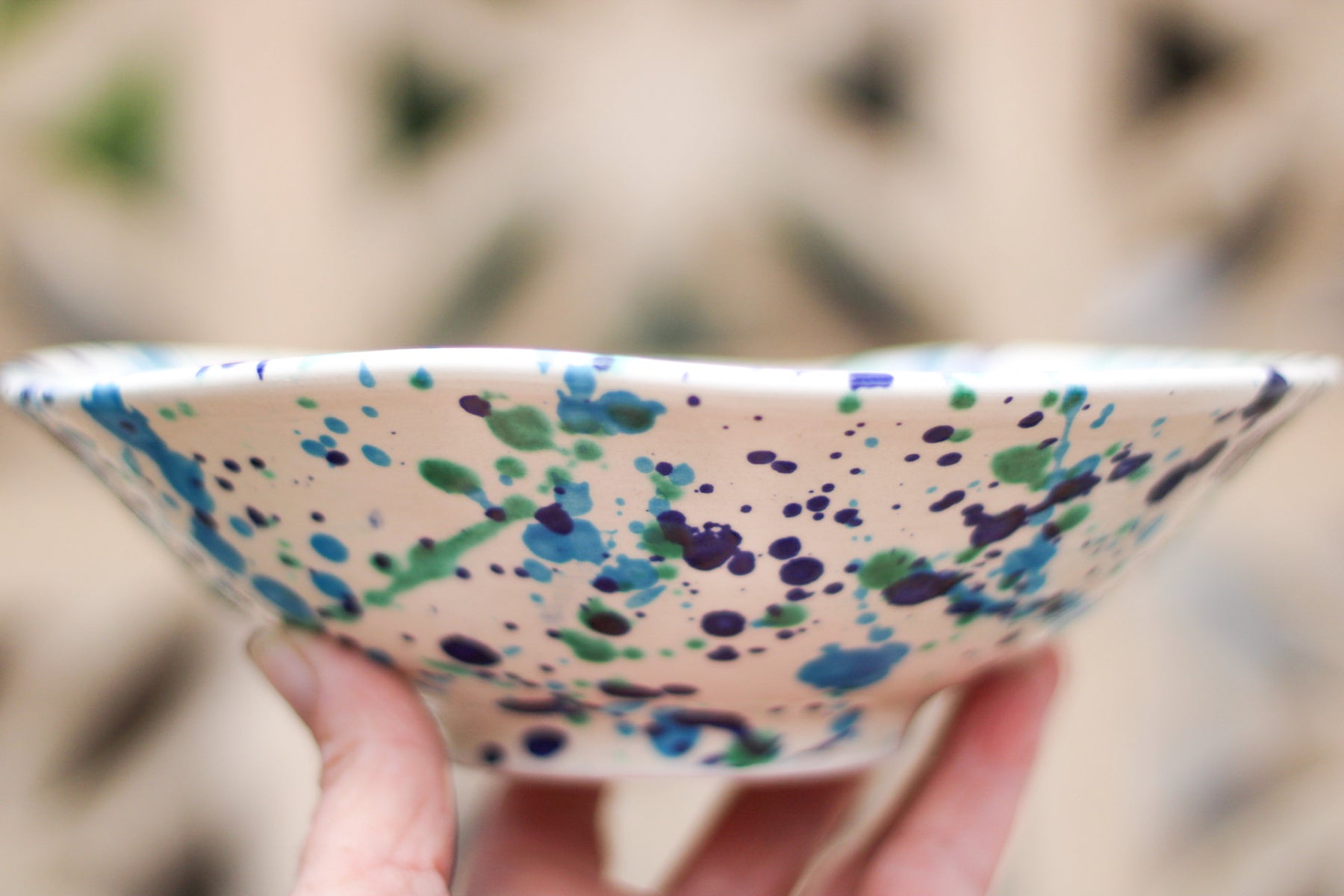 Confetti Wide Bowl