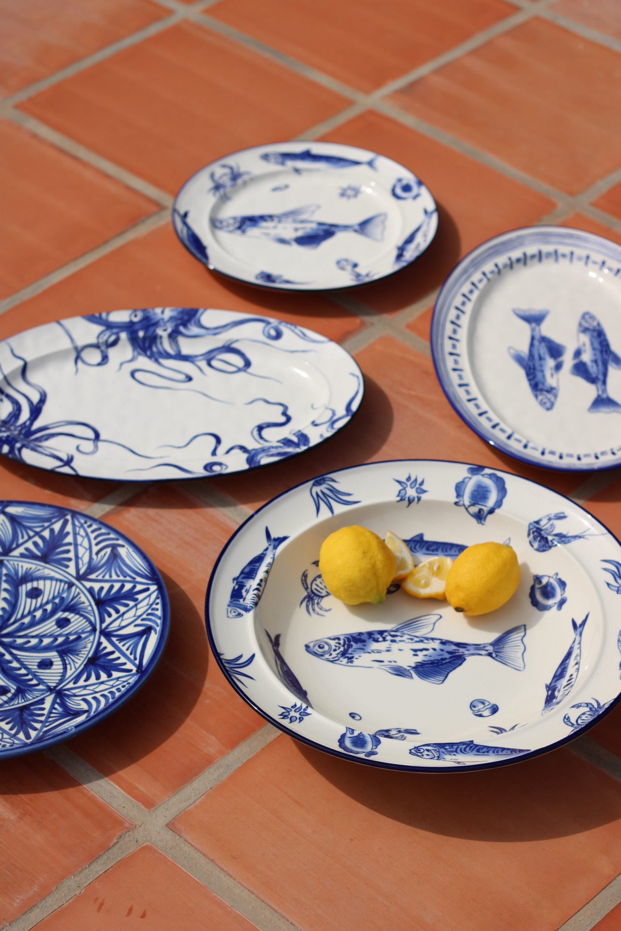 SeaFruit Dinner Plate
