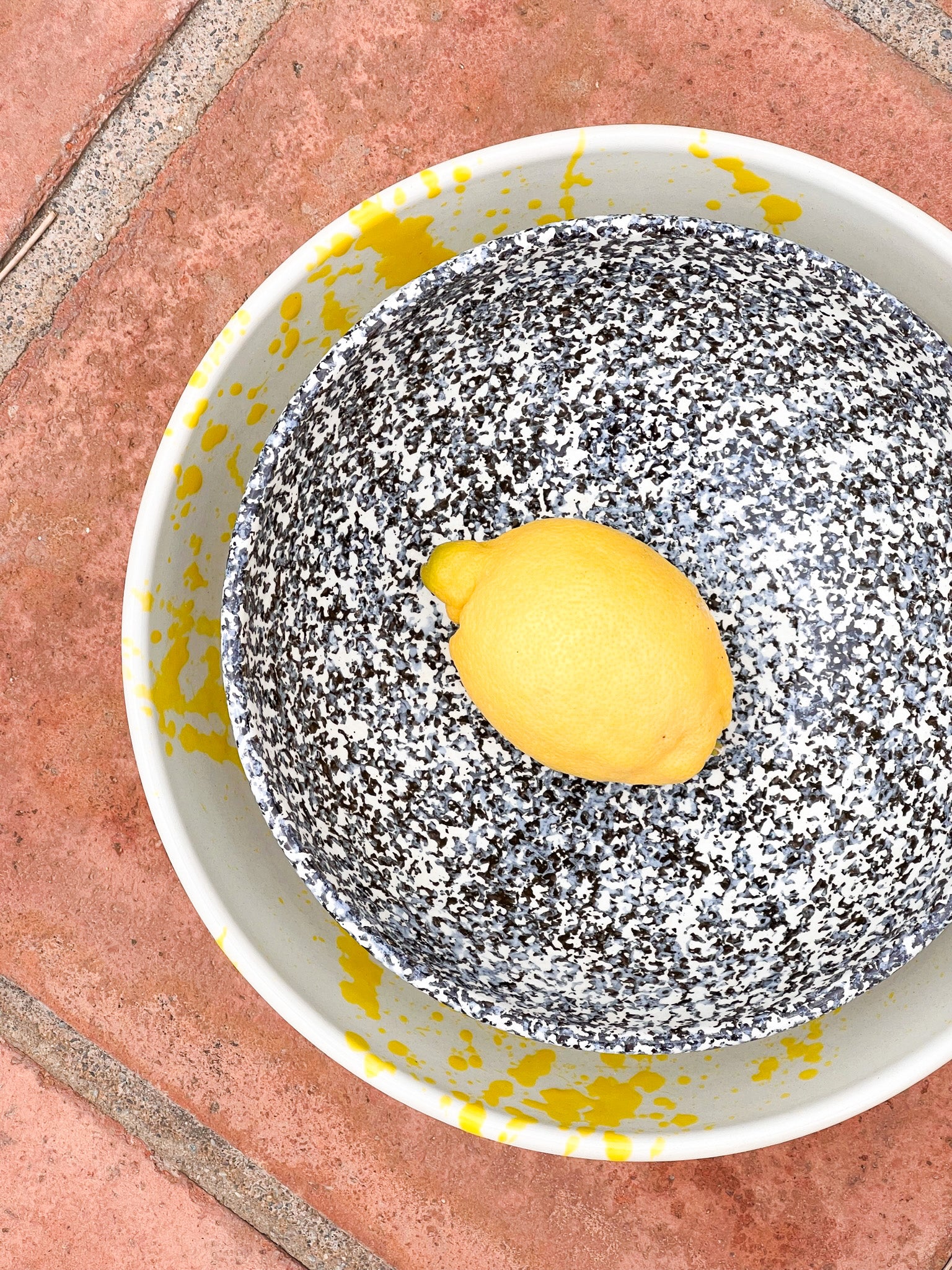 Granite Pasta Plate