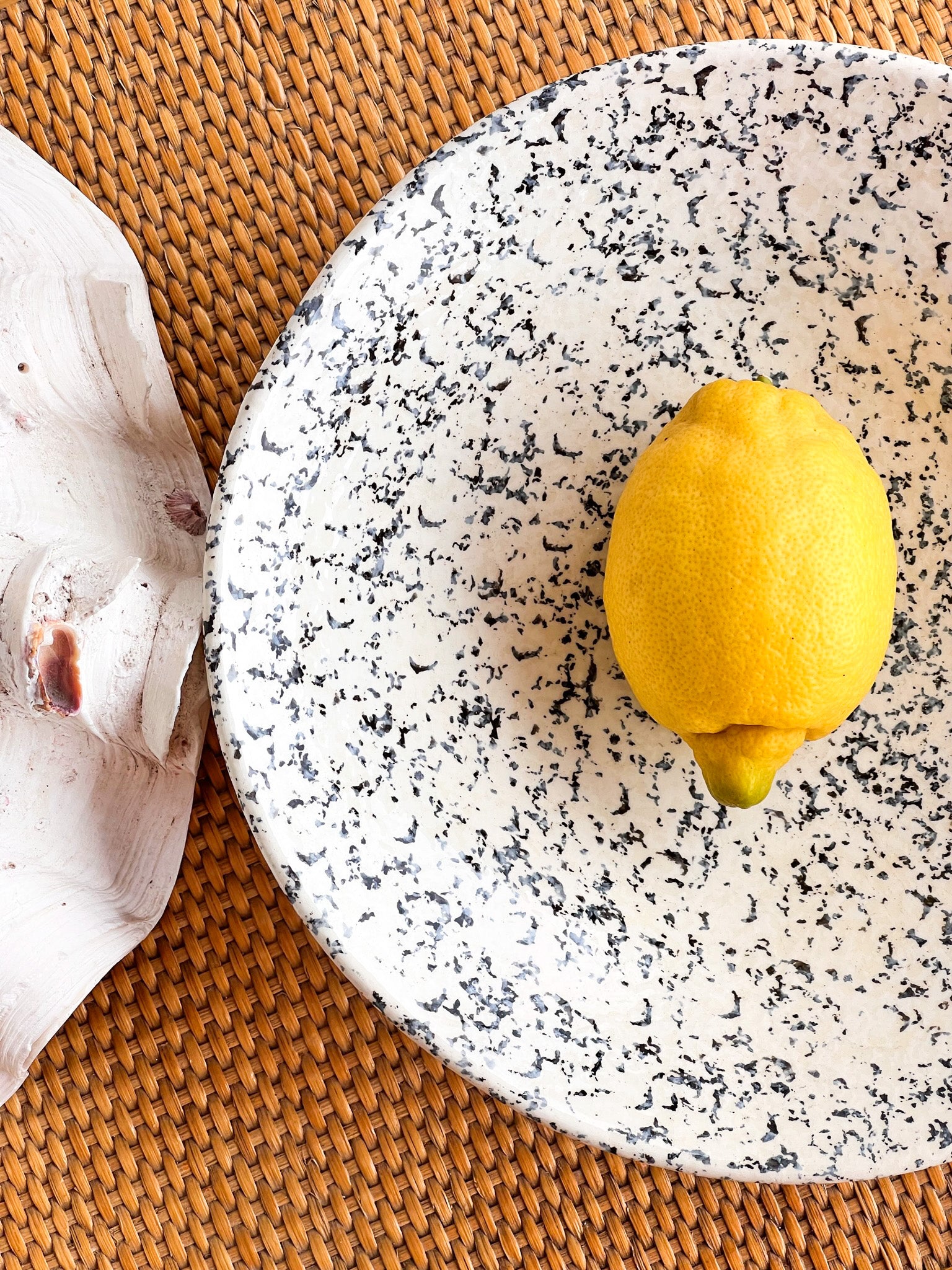 Granite Pasta Plate