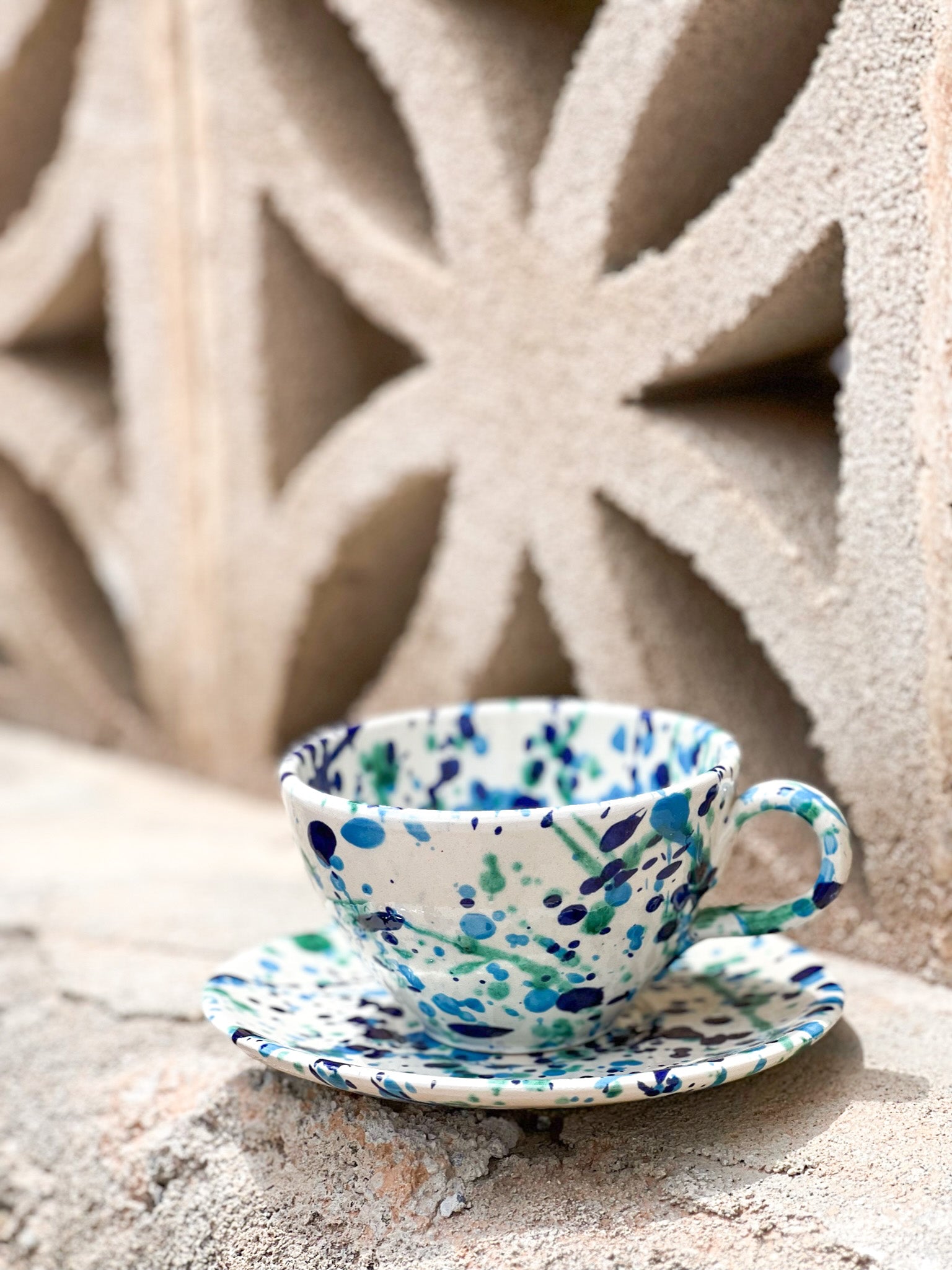 Confetti Saucer Plate