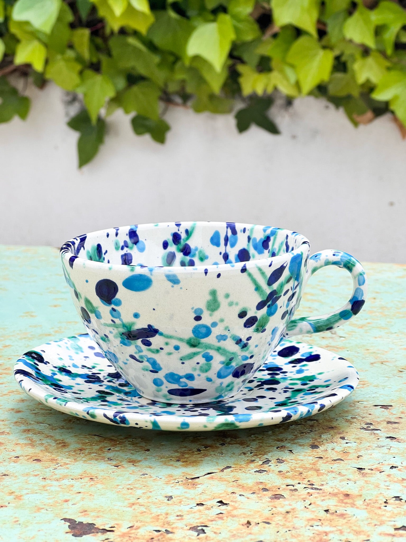 Confetti Saucer Plate